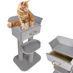 Drapak Lord z szufladą